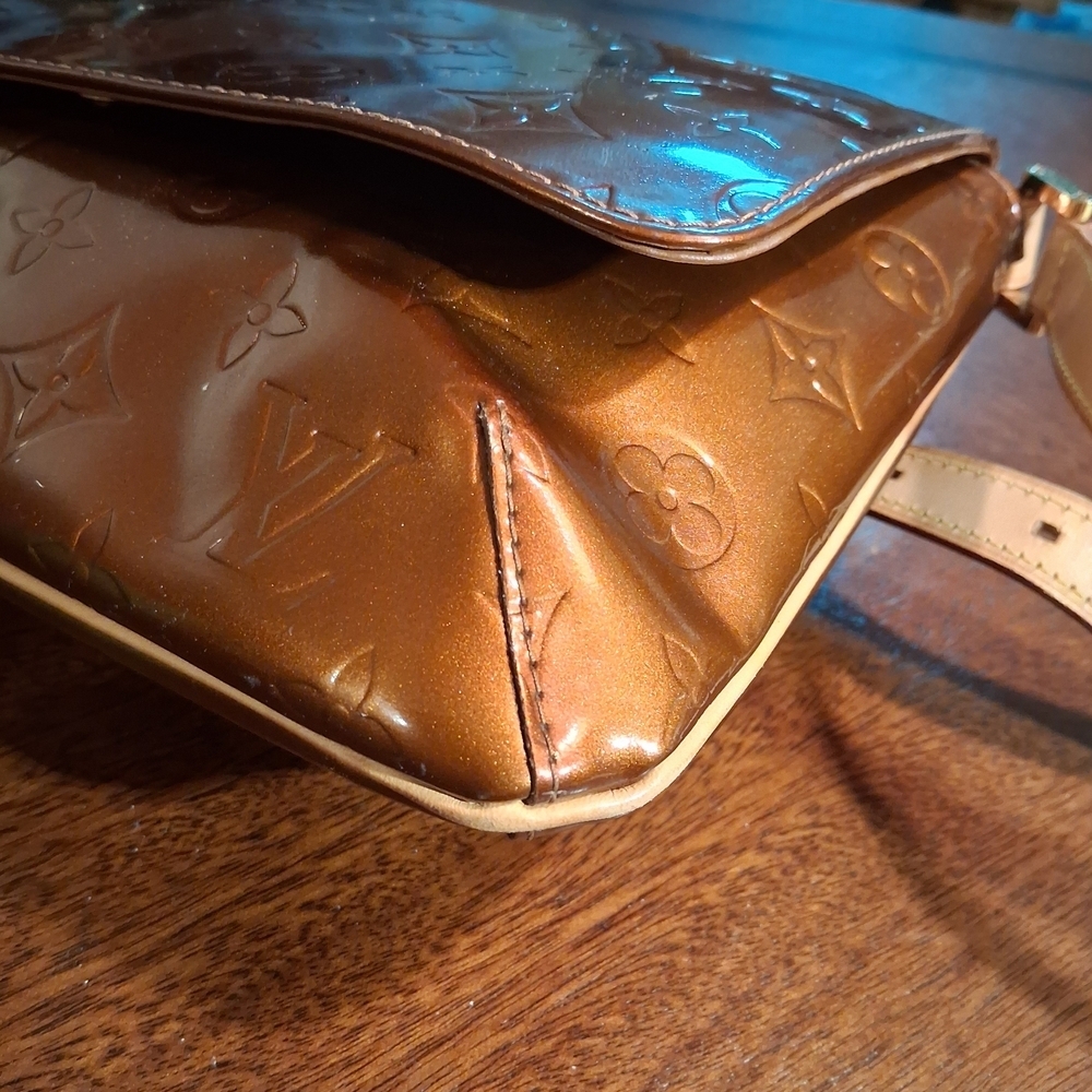 Louis Vuitton Brown Monogram Shoulder Bag - Picture 9 of 15